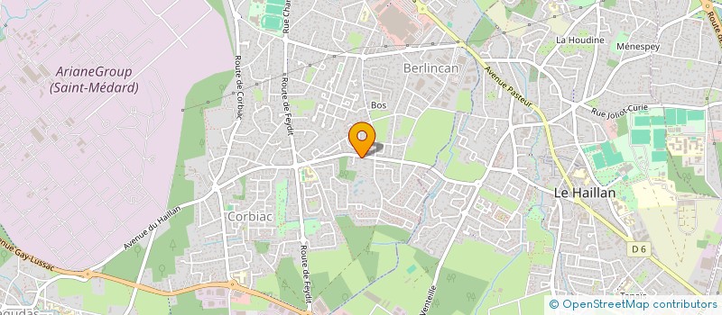 localisation de l'entreprise SGSPRO  SAINT-MEDARD-EN-JALLES