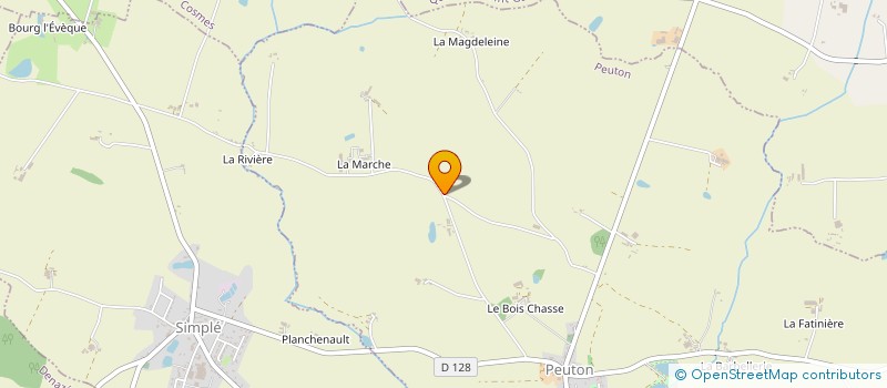 localisation de l'entreprise SGSQ  PEUTON