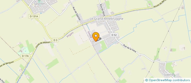 localisation de l'entreprise SGST DURIEZ à STEENE
