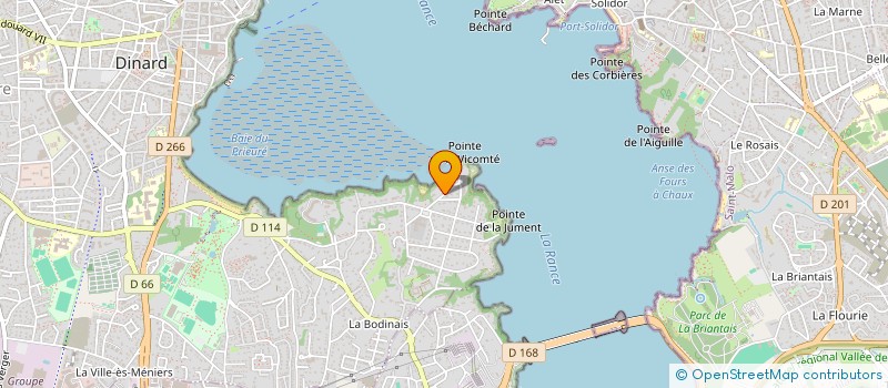 localisation de l'entreprise SGT  DINARD