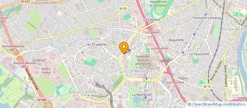 localisation de l'entreprise SGT à TOULOUSE