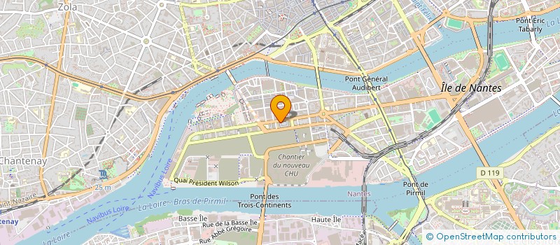 localisation de l'entreprise SGT CFDT DE MAINE ET LOIRE ATLANTIQUE VENDEE à NANTES