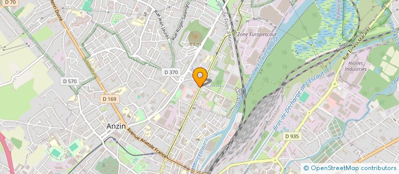 localisation de l'entreprise SGT CONSTRUCTIONS à VALENCIENNES