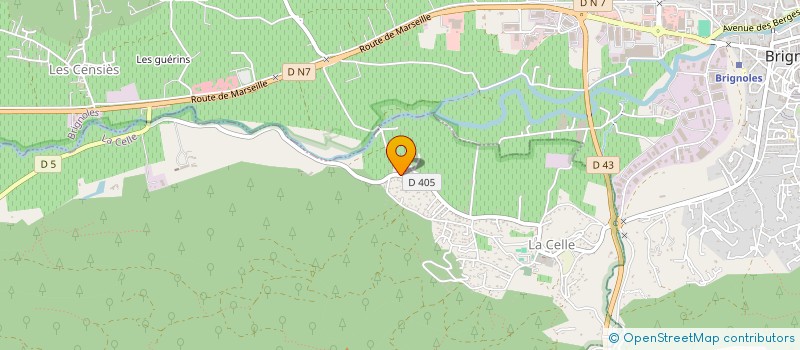 localisation de l'entreprise SGT HORIZON  LA CELLE