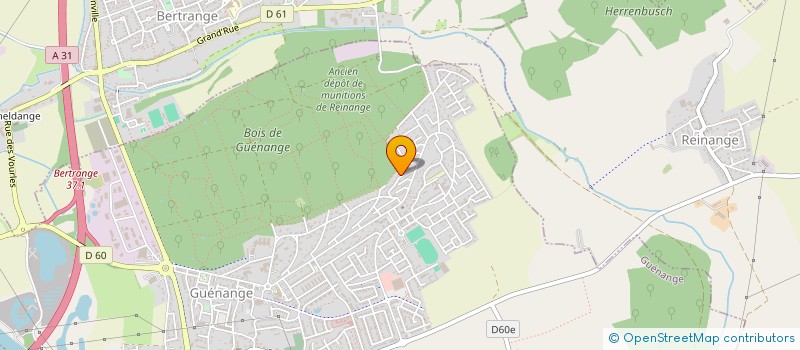 localisation de l'entreprise SGT ONE  GUENANGE