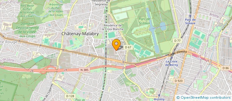 localisation de l'entreprise SGTECH CONSULTING  CHATENAY-MALABRY