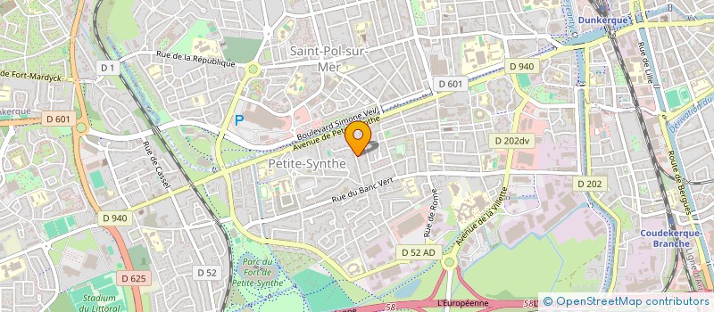 localisation de l'entreprise SGTOP  BERGUES