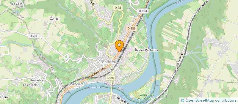 localisation de l'entreprise SGTP à CONDRIEU