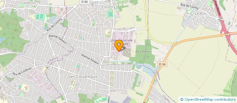 localisation de l'entreprise SGTP EUROPE à COURTRY