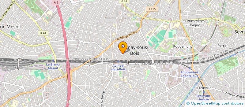 localisation de l'entreprise SGULLE à AULNAY SOUS BOIS