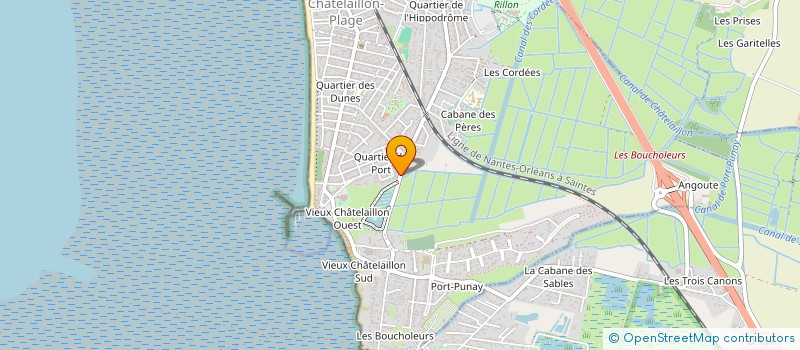 localisation de l'entreprise SGV à CHATELAILLON-PLAGE