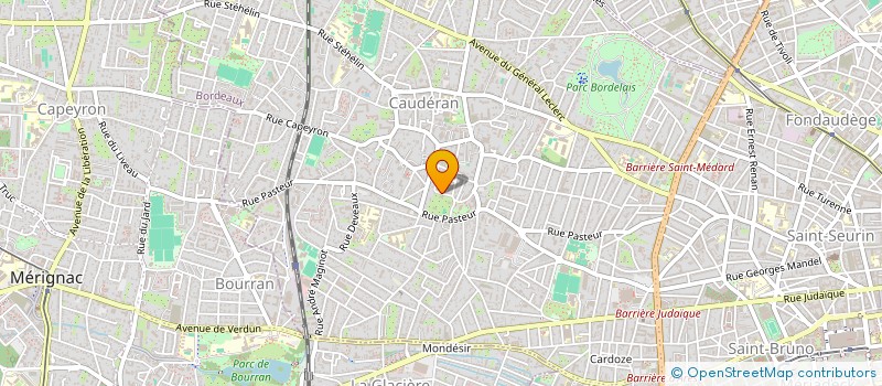 localisation de l'entreprise SGV CONSEILS  BORDEAUX