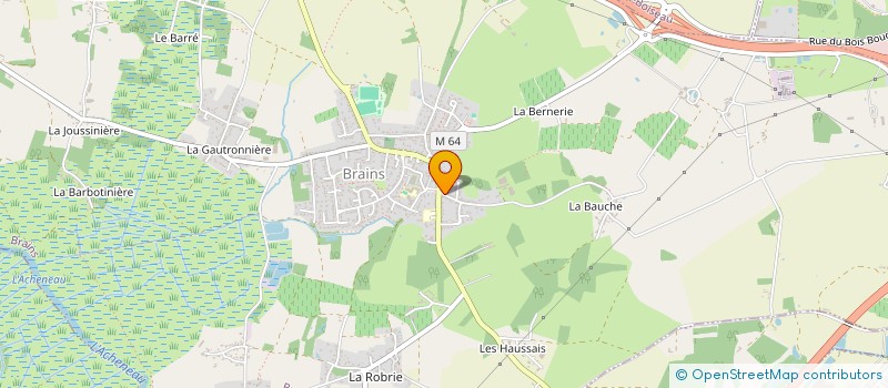 localisation de l'entreprise SGV INVESTISSEMENT  BRAINS