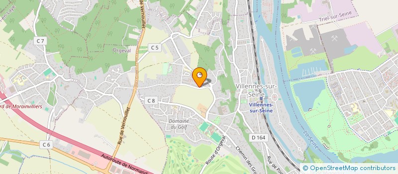 localisation de l'entreprise SGVB  VILLENNES-SUR-SEINE