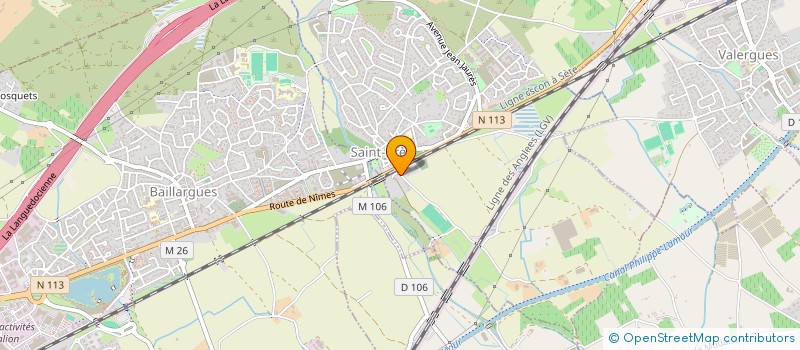 localisation de l'entreprise SGVS  SAINT-BRES