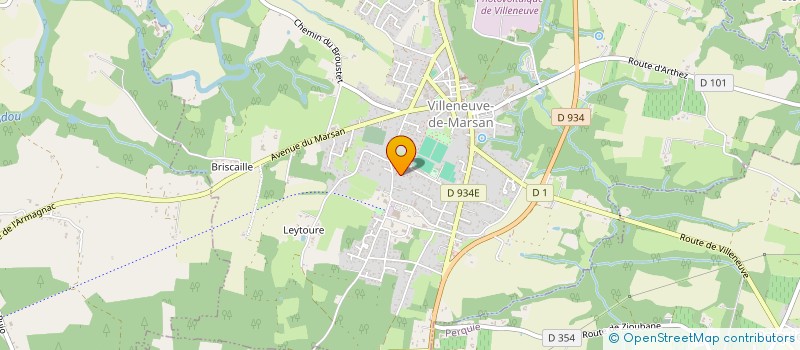 localisation de l'entreprise SGX ALIMENTATION à VILLENEUVE-DE-MARSAN
