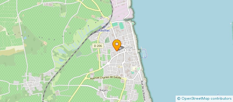 localisation de l'entreprise SGX IMMOBILIER  PAUILLAC