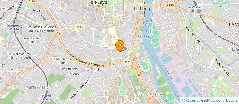 localisation de l'entreprise SGXV  LE PECQ