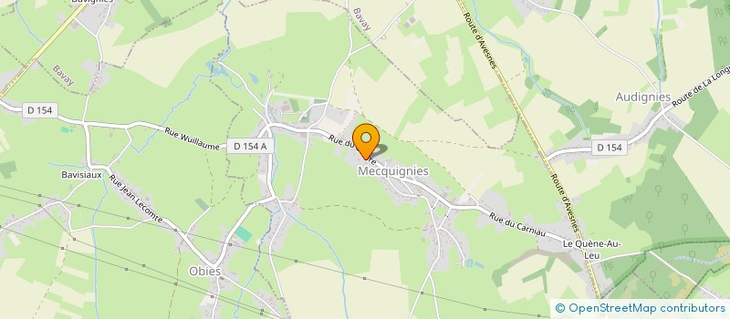 localisation de l'entreprise SH  MECQUIGNIES