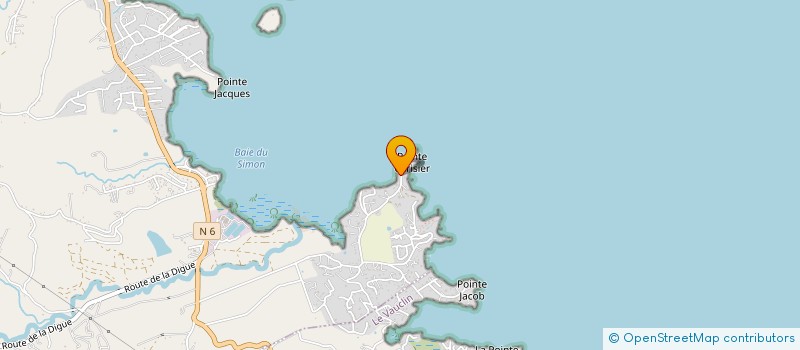 localisation de l'entreprise SH  LE FRANCOIS