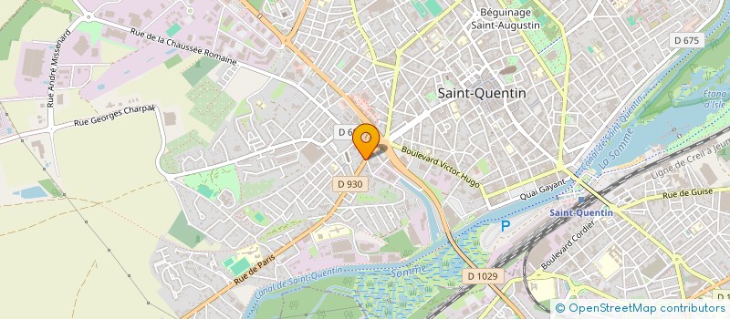 localisation de l'entreprise SH à GONESSE