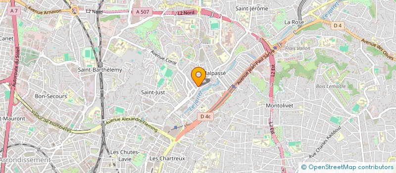 localisation de l'entreprise SH à MARSEILLE