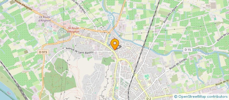 localisation de l'entreprise SH AGRICOLE  CAVAILLON