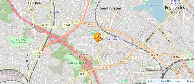 localisation de l'entreprise SH AUTO  SAINT-GRATIEN