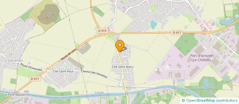 localisation de l'entreprise SH AUTO  HAUBOURDIN