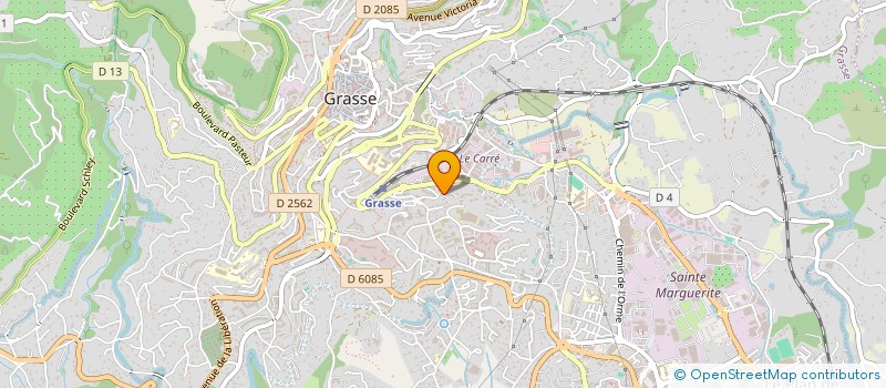 localisation de l'entreprise SH BATIMENT à GRASSE