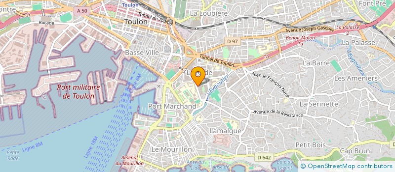 localisation de l'entreprise SH BEAUTY CLINIC  TOULON