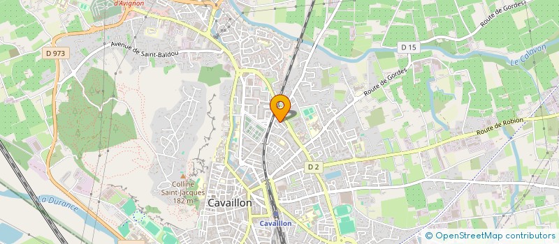 localisation de l'entreprise SH BTP à CAVAILLON