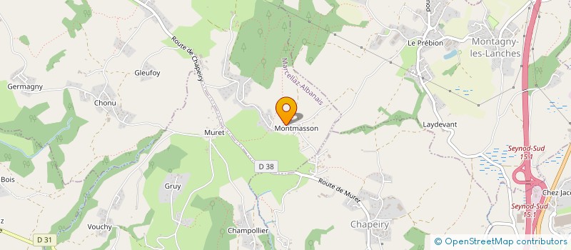 localisation de l'entreprise SH CONSEIL ET DEVELOPPEMENT  MARCELLAZ-ALBANAIS