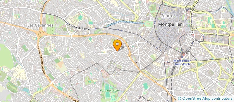 localisation de l'entreprise SH CONSTRUCTION à MONTPELLIER