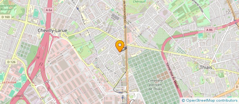 localisation de l'entreprise SH CONSULT  CHEVILLY-LARUE