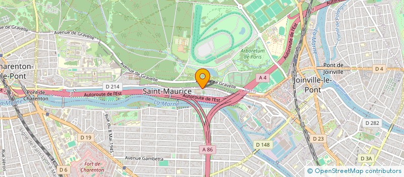 localisation de l'entreprise SH CONSULTING à SAINT-MAURICE