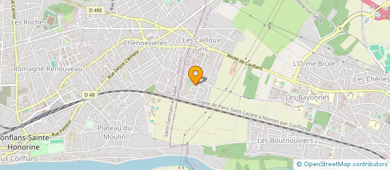 localisation de l'entreprise SH DRIVE  HERBLAY-SUR-SEINE