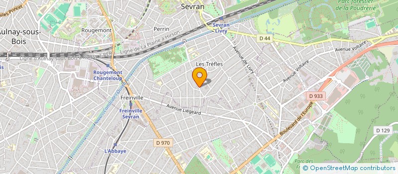 localisation de l'entreprise SH-DRIVE  SEVRAN