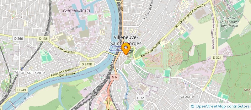 localisation de l'entreprise SH DRIVER  VILLENEUVE-SAINT-GEORGES