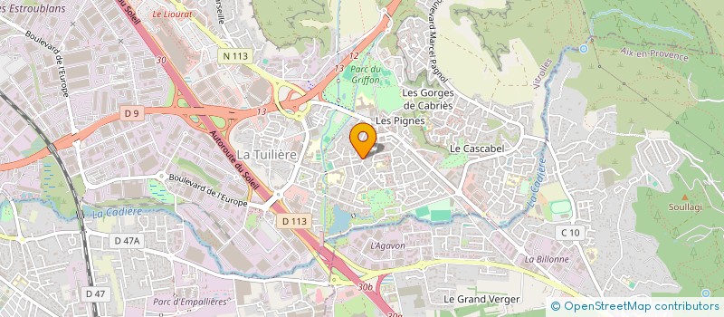 localisation de l'entreprise SH ETANCHEITE à VITROLLES