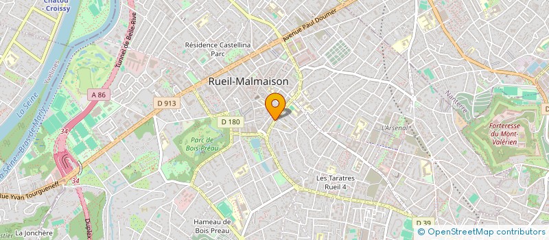 localisation de l'entreprise SH'EYE'DOWS  RUEIL-MALMAISON