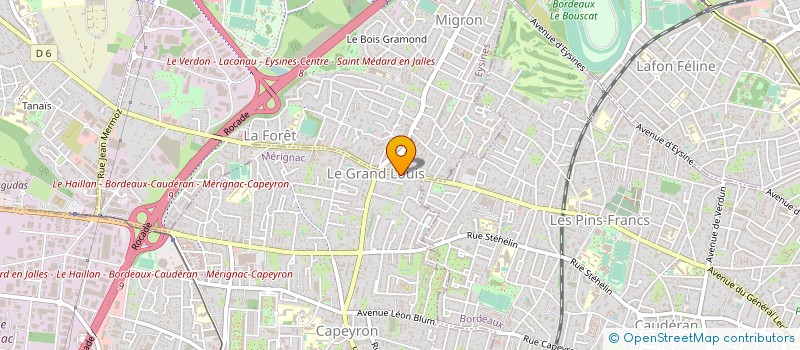 localisation de l'entreprise SH FI PARTICIPATIF à BORDEAUX