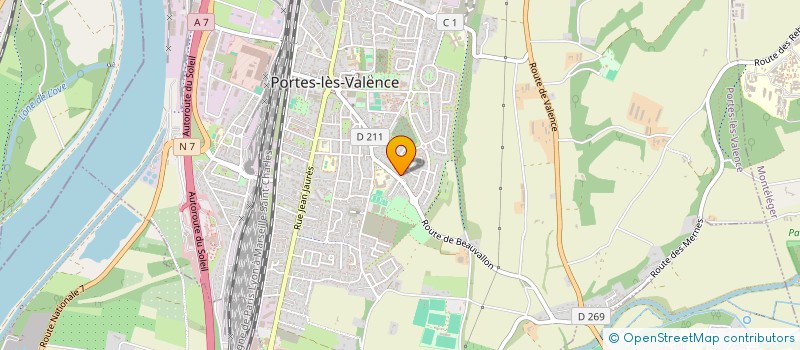 localisation de l'entreprise SH FIBRE  PORTES-LES-VALENCE