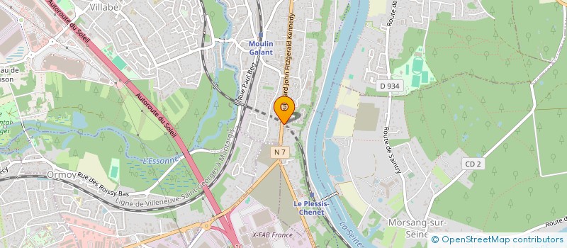 localisation de l'entreprise SH FRANCE DISTRIBUTION SAS à CORBEIL-ESSONNES