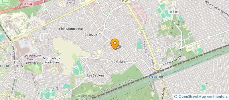 localisation de l'entreprise SH HOME à VILLEPINTE