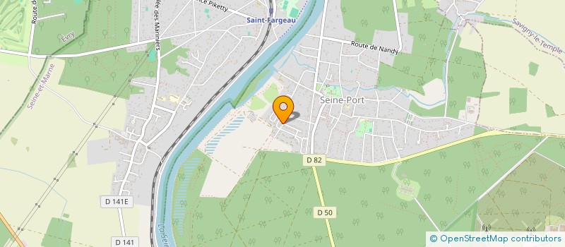 localisation de l'entreprise SH IMMO  SEINE-PORT