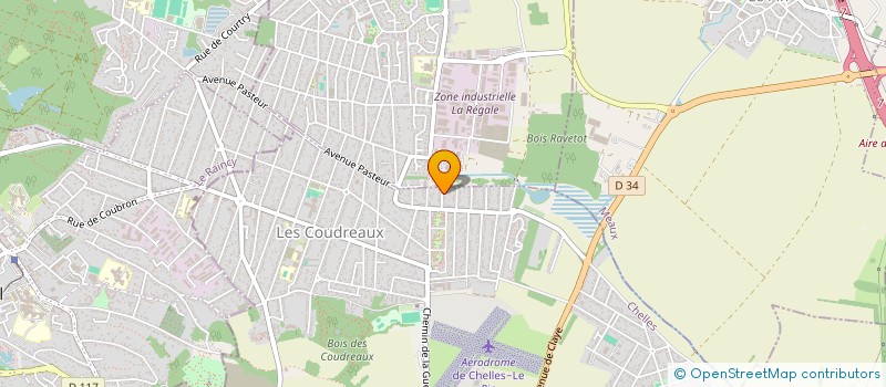 localisation de l'entreprise SH IMMO à CHELLES