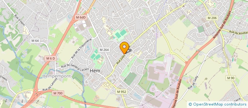 localisation de l'entreprise SH IMMO CORPORATION  ORCHIES