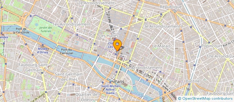 localisation de l'entreprise SH INVESTISSEMENT à PARIS