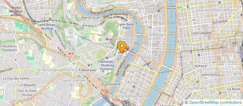 localisation de l'entreprise SH LILLE  LYON